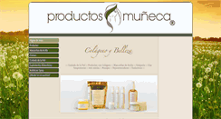 Desktop Screenshot of productosmuneca.com