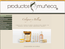 Tablet Screenshot of productosmuneca.com
